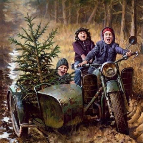 The Holiday paintings