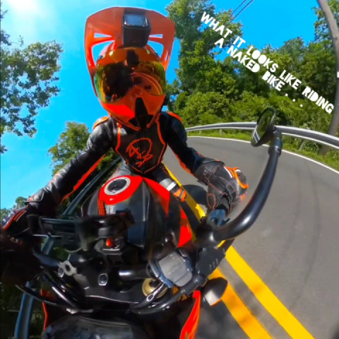 Living Naked - Riding Naked. . . . Life is Full of Naked Moments, Enjoy them ?❗️