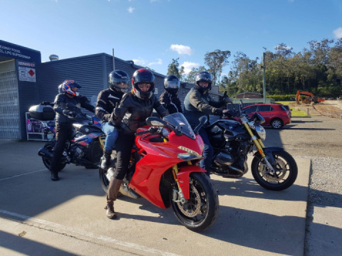 Pillion party for lunch ?