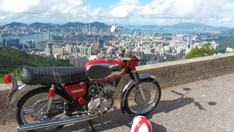 1967 Bridgestone 350GTR a good clean and check-over for a long time