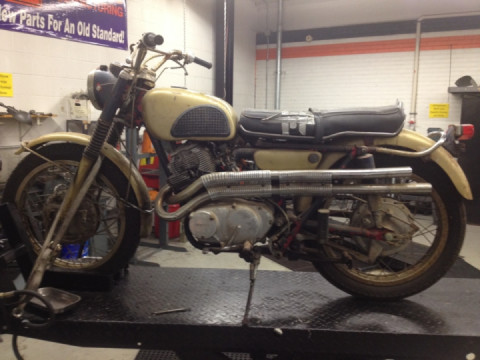 Lovingly restored CL by Docs Motor Parts. Start to finish