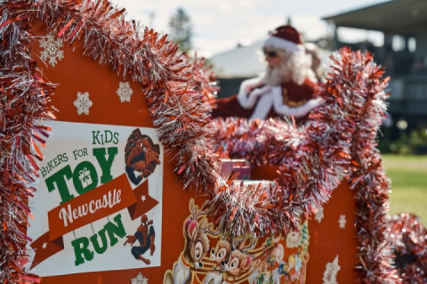 Congratulations to the best dressed winners Newcastle Toy Run