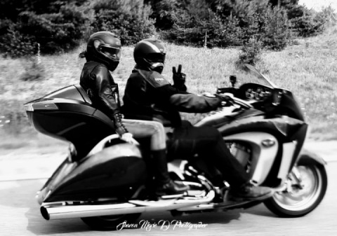 Out for the Pentwater ride in West Michigan