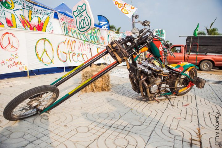 Annual Motofestival in Thailand. "Burapa bike week 2015"