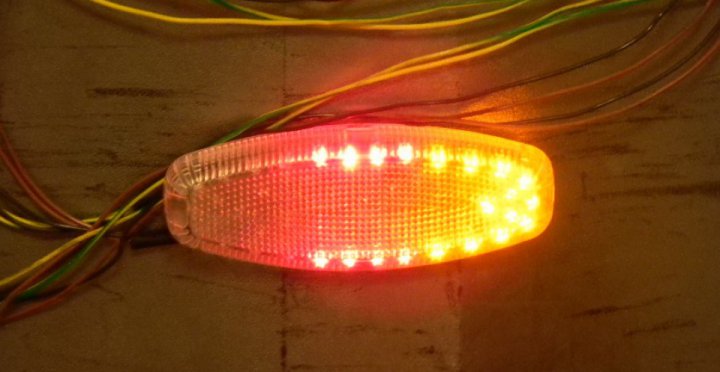 Handmade LED Stop Parking Turn signal