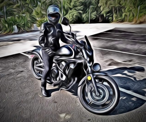 Mucking around with a photo app ?