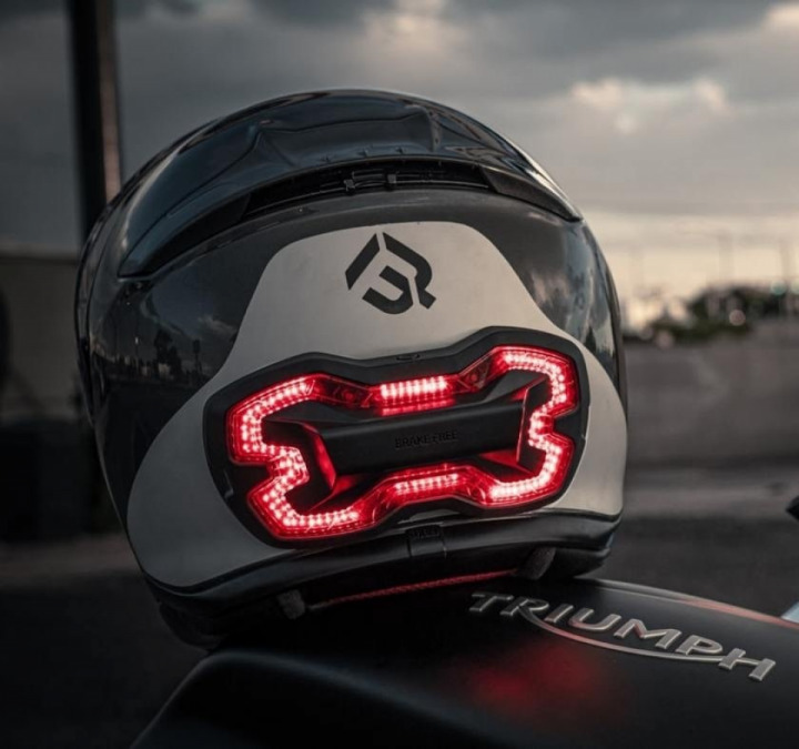 Anyone on here ever used this product? Brake Free Helmet light. Looks pretty cool.