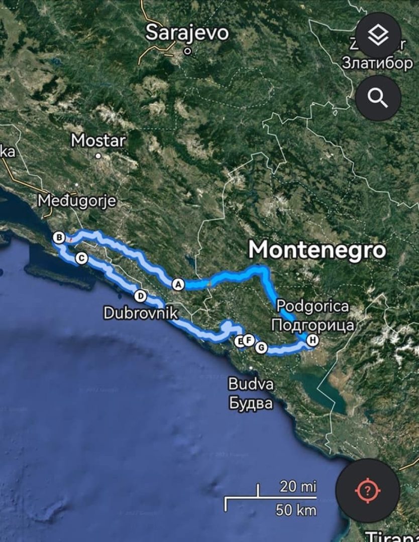A beautiful September day and only 530km