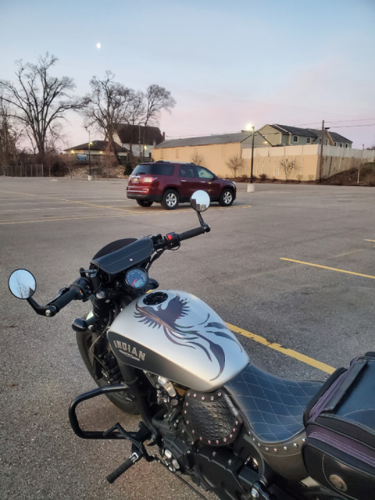 Getting warm out! 45 degrees this morning.