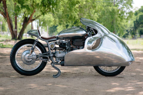 Craig Rodsmith’s turbocharged Moto Guzzi