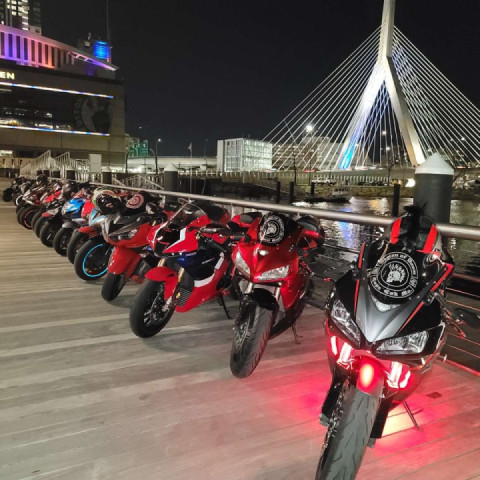 Friday night ride-out