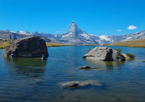 Weekend on the lakes in Zermatt