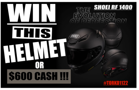 Shoei RF1400 Giveaway