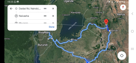 Final leg of the 3,000 km ride in East Africa 21 Aug. 2024