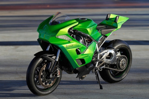 Kawasaki Ninja H2LD By Angel Lussiana ?