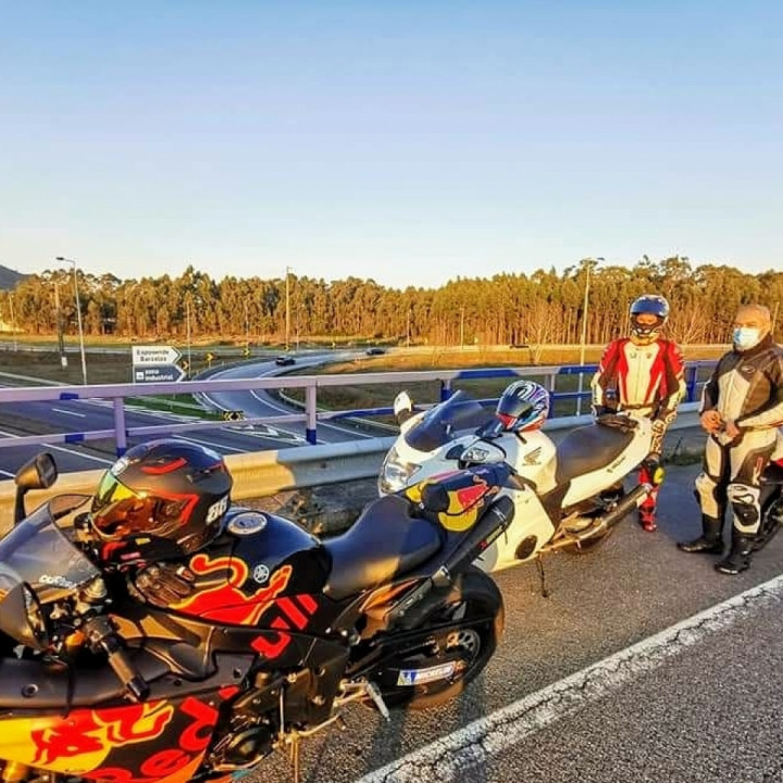 Motorcycle ride among friends✌️ Ducati V4 speciale, Yamaha R1, Honda Super Blackbird