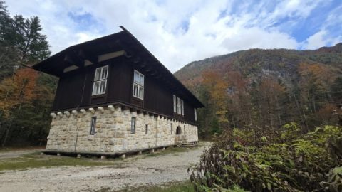 King Alexander's hunting lodge, also called Tito's mansion or Plečnik's mansion (Kamniška Bistrica).