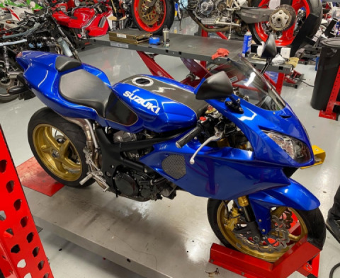 Pretty crazy build SV650