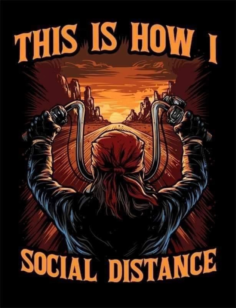 The best way to social distance.