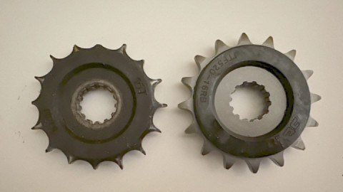 Changed my front sprocket today.