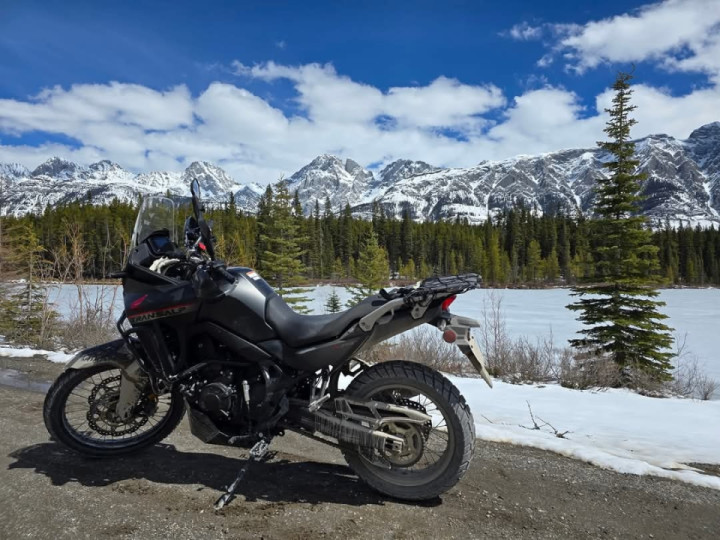 Took her out to the Canadian Alps (aka Rockies).