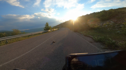 Macedonian roads...ride on..