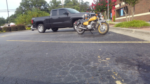 Vintage Sighting at a Fast Food Stop