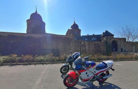 Today I went for a longer ride with Andreas again ☺️