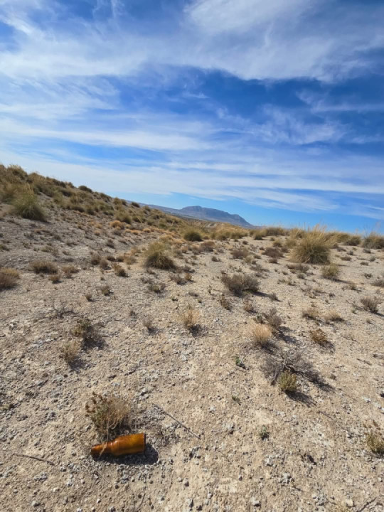 In the middle of nowhere, Spain