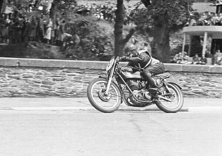 1948 Isle of Man TT. Motorcycle Race #30