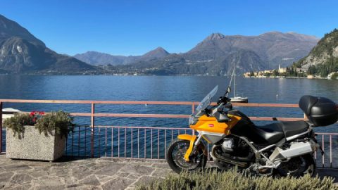 Fantastic east shore near Varenna, the usual Fiumelatte (it happened at lunchtime)