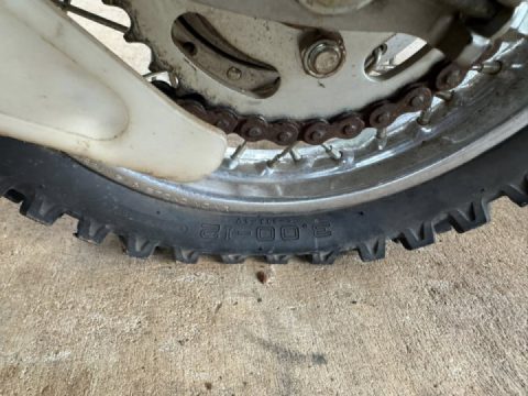 Spend the day retro teching after a short ride on the 450L