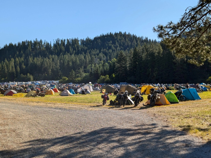 Whole lot of motocamping in one photo.