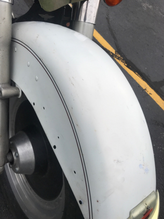 Painting tank to match front fender