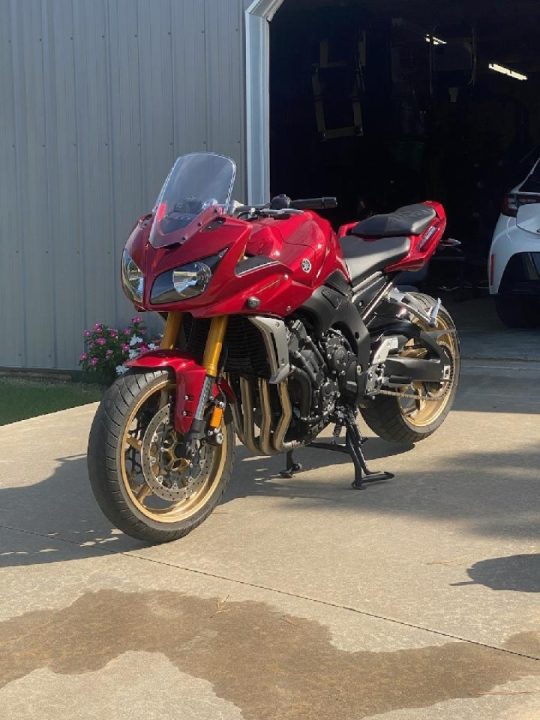 Working on bikes. Adding top case later.