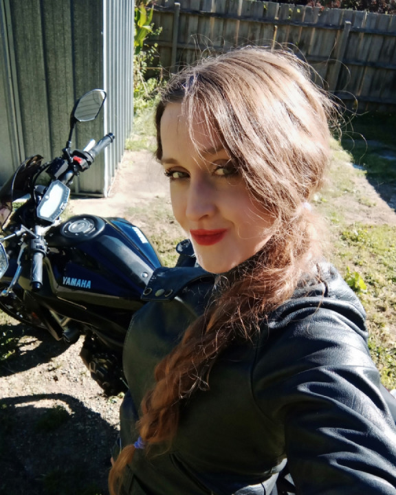 Happiness is riding my Yamaha MT07!! ??️