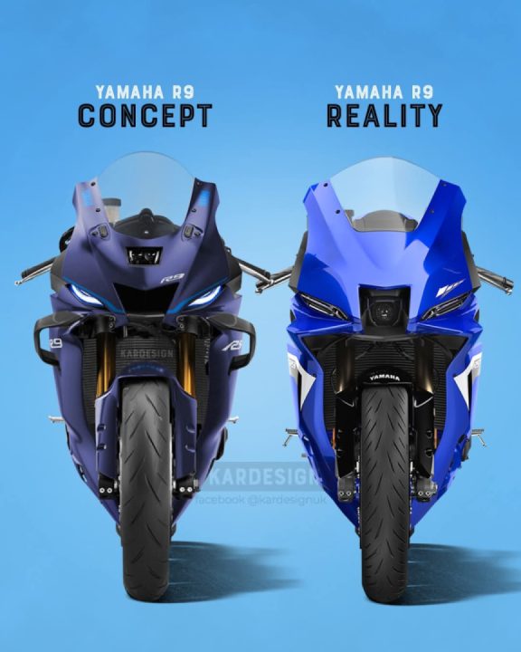 As good a bike as it is, the R9 is not a looker 