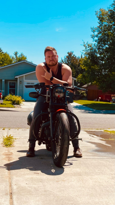 Suns out Funs out. Ride time