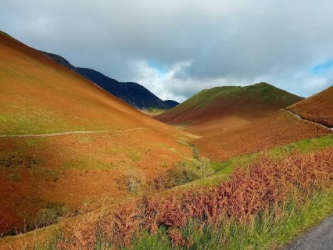 A superb ride over Caldbeck Common, Ulsdale, Bassenthwaite,