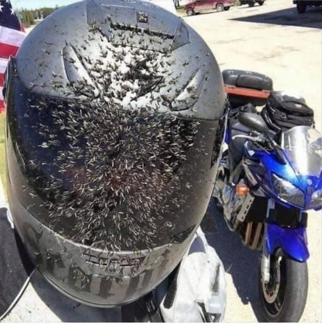 I know by wearing a helmet I dont get the full effect of riding a motorcycle.