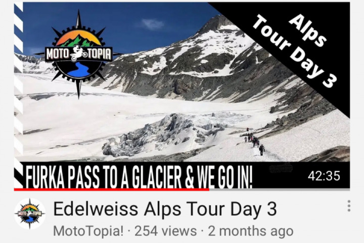 Check out a new adventure motorcycle travel channel on YouTube: MotoTopia!