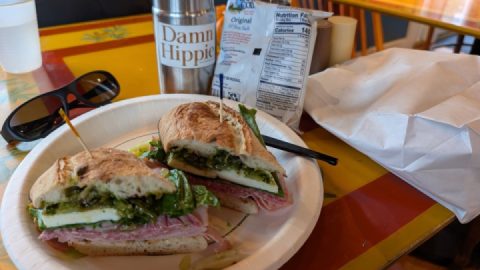 Sandwich for a sandwich, and both Bridges kinda day.