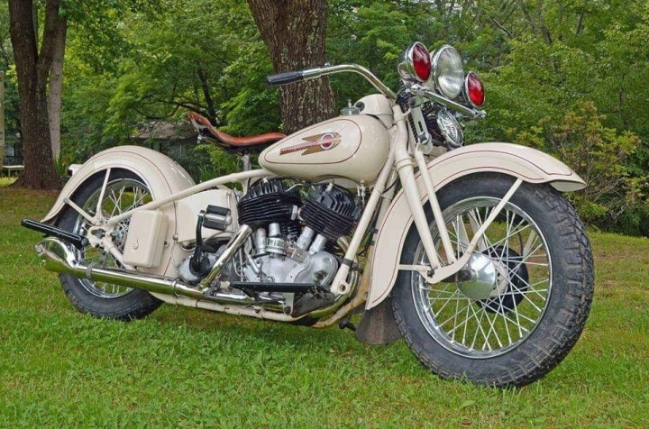 UX6 - one of six pre-production experimental prototypes built by Harley-Davidson in 1936