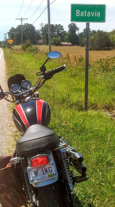 Just "bimbling" around the local countryside in Sleepyville Missouri....