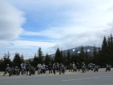 Group ride to Klippitztörl