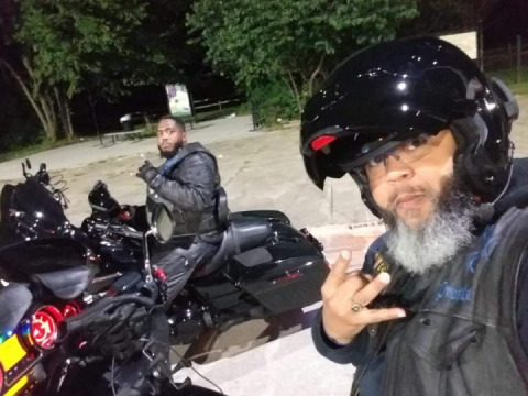 Hanging out with my VP