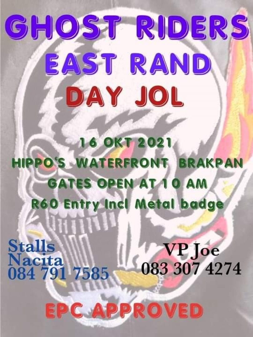 Ghost Riders East Rand Day Jol