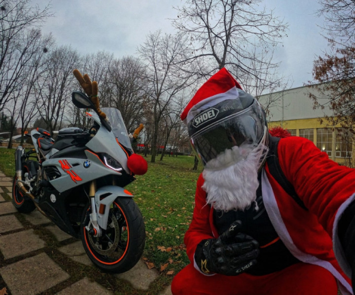 BMW Motorcycles Christmas Ride