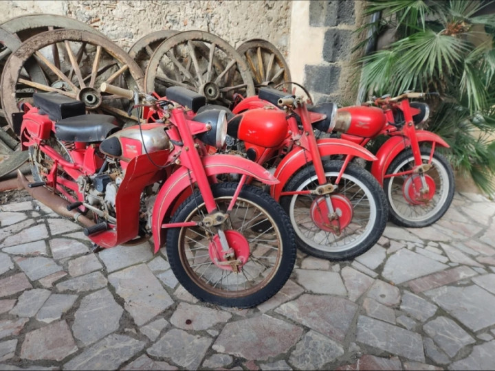 Staying at a spa in Sicily for the night and they had these setup for decor