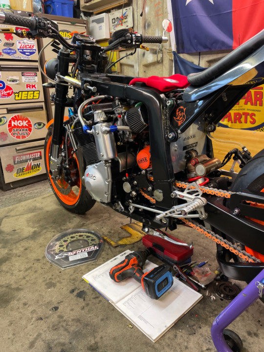 Gixxer getting there